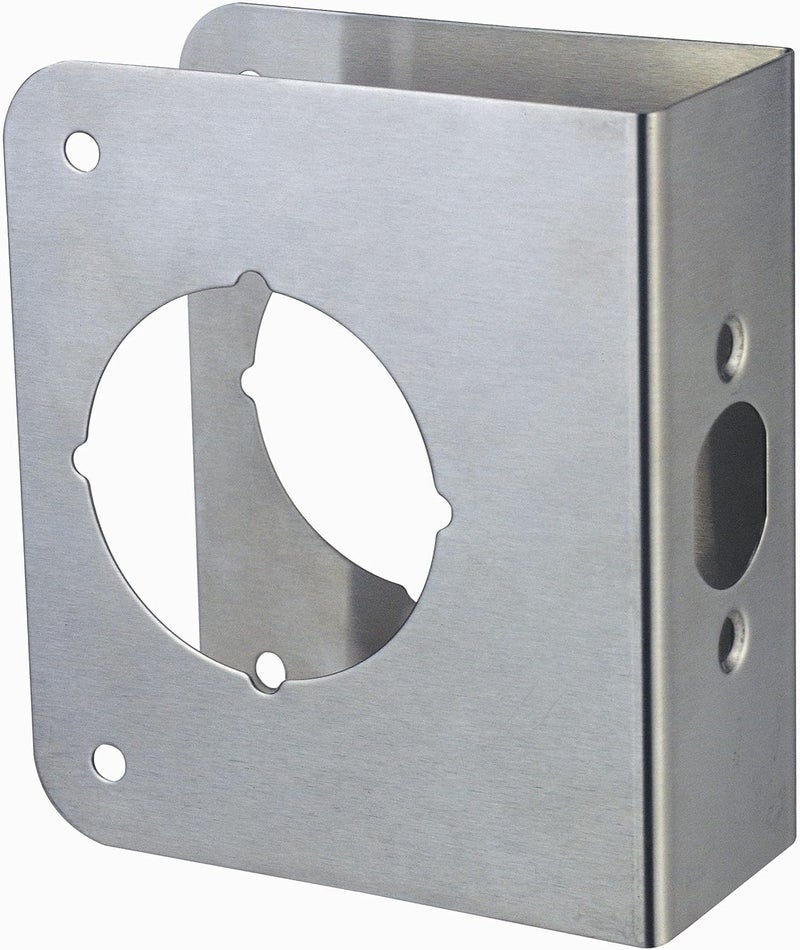 SUMBIN Door Guard Reinforcer 1-3/8-Inch Thick by 2-3/8-Inch Backset 2-1/8-Inch Bore with Bronze Color - Image 1